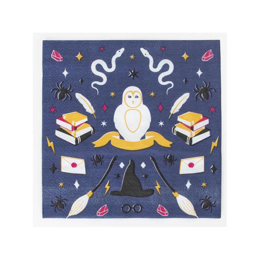 20 paper napkins - wizard - My little day