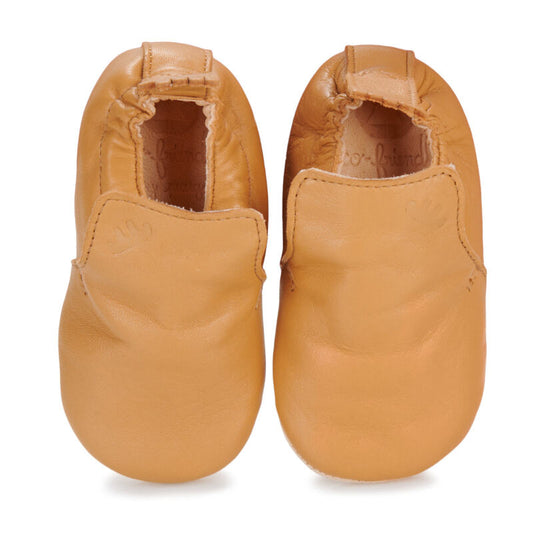 Baby shoes My Blublu - Brown leather - Easy Peasy