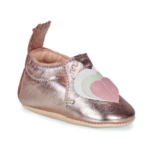 Baby shoes My Blumoo - Gold flying heart - Easy Peasy