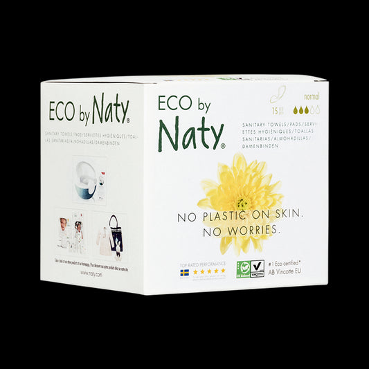 Eco-friendly thin pads - normal - 15 pc