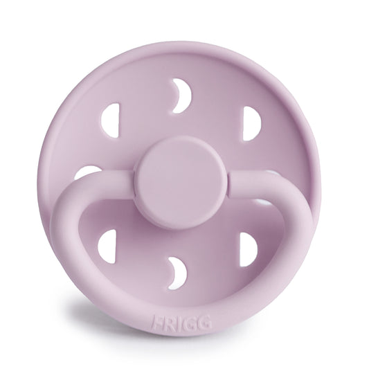 FRIGG Moon silicone pacifier - Soft lilac