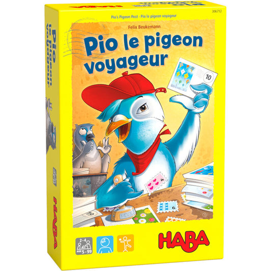 Jeu - Pio le pigeon voyageur - Haba - Spel - Pio Postduif - Haba