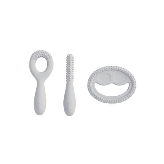 Oral Development Tool Set - Pewter - From 6 months