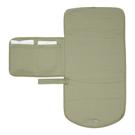 Pure Olive changing mat with handle - Little dutch