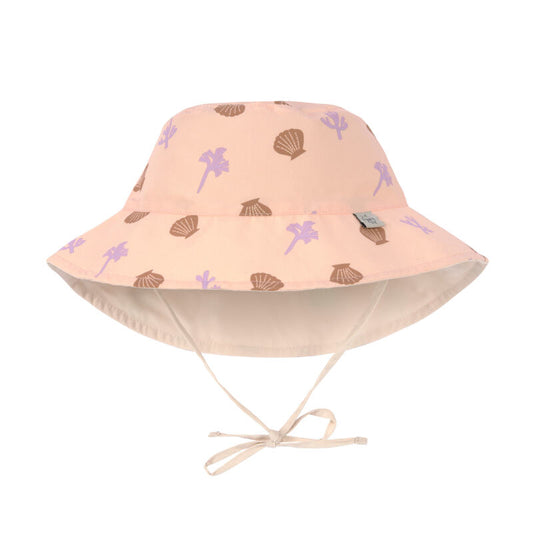 Sun Protection Bucket Hat Corals peach rose