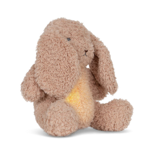 Teddy LED Lamp Plush Bunny - Cameo Rose - Konges Sløjd