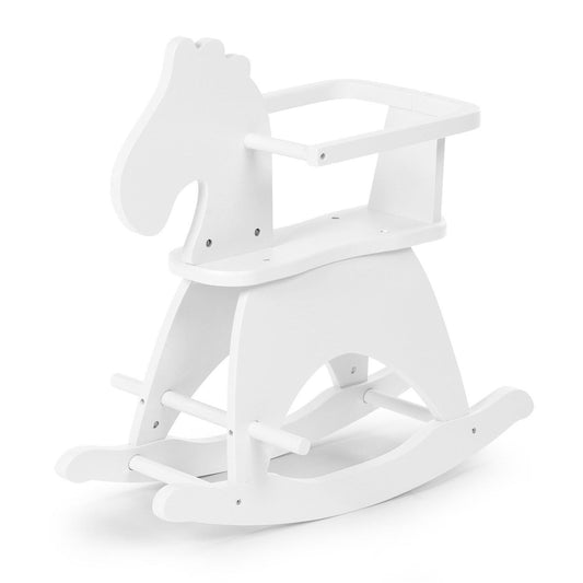 Wooden rocking horse - White - Childhome