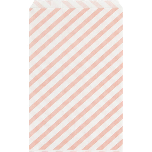 10 paper bags - pink stripes - My little day