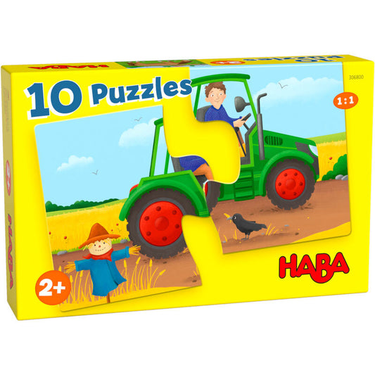 10 puzzles - Little farm - Haba