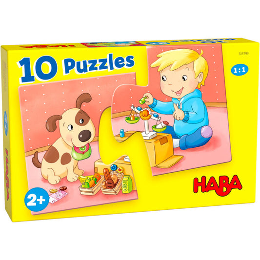 10 puzzles - My toys - Haba