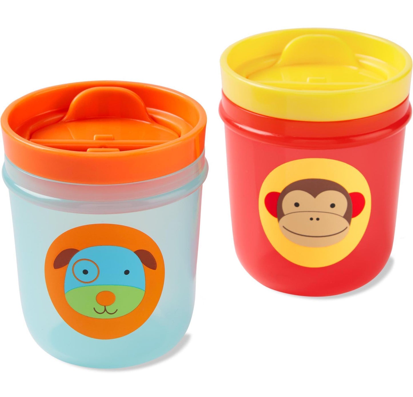 Set de 2 gobelets Zoo - Singe & Chien