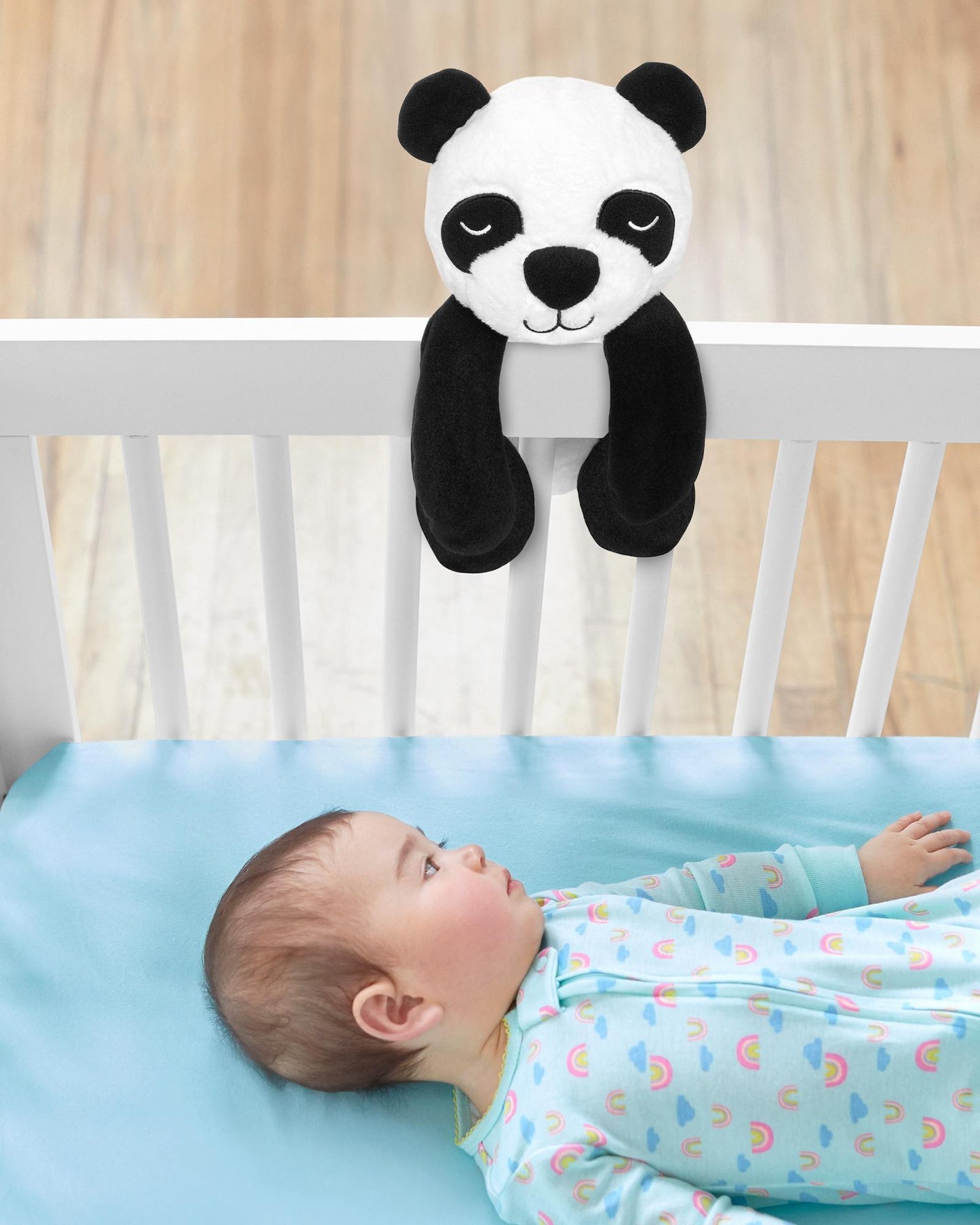 Peluche Panda avec détecteur de pleurs