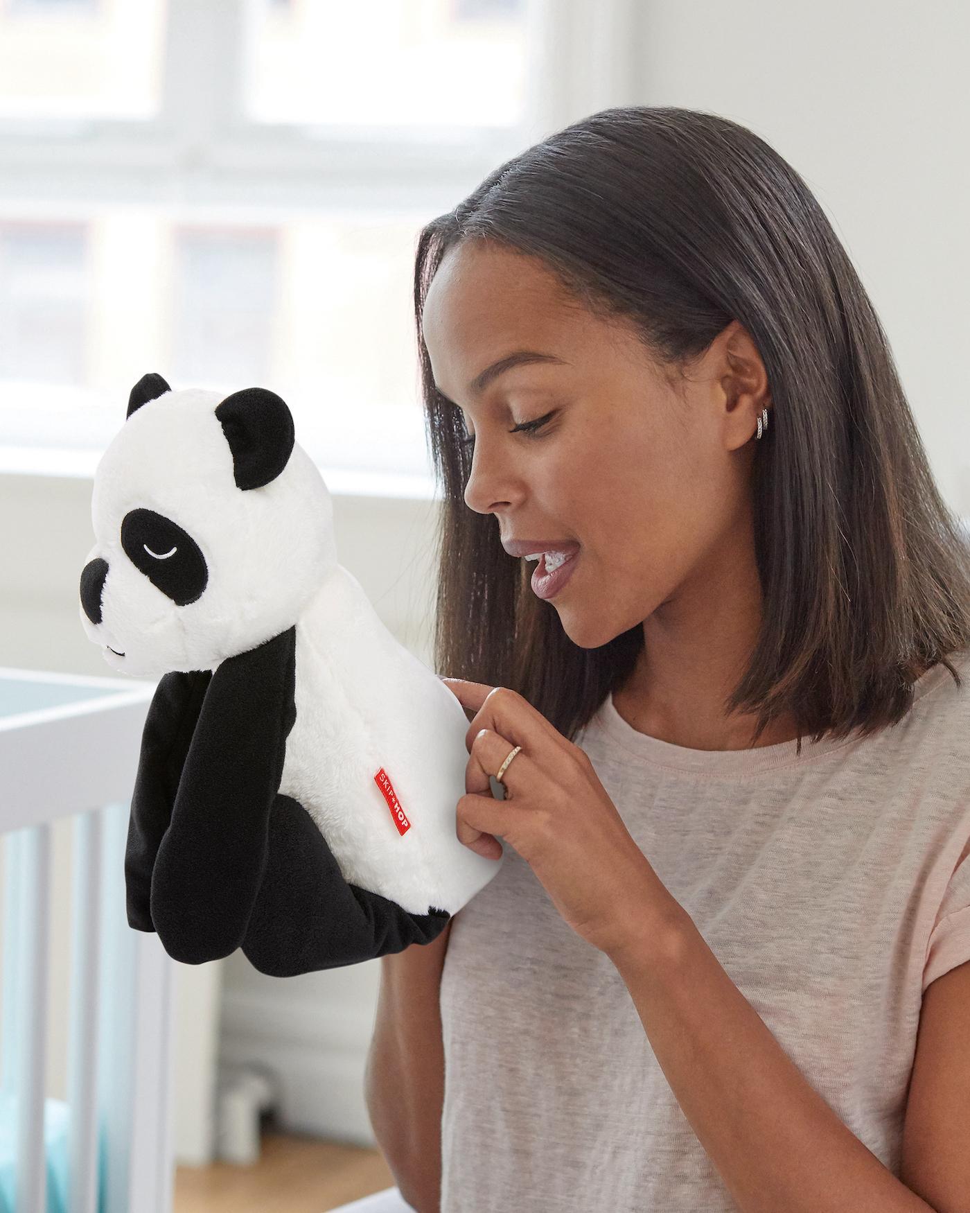 Peluche Panda avec détecteur de pleurs