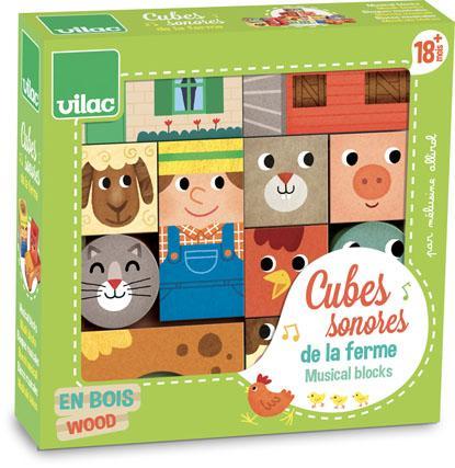 Cubes sonores de la ferme