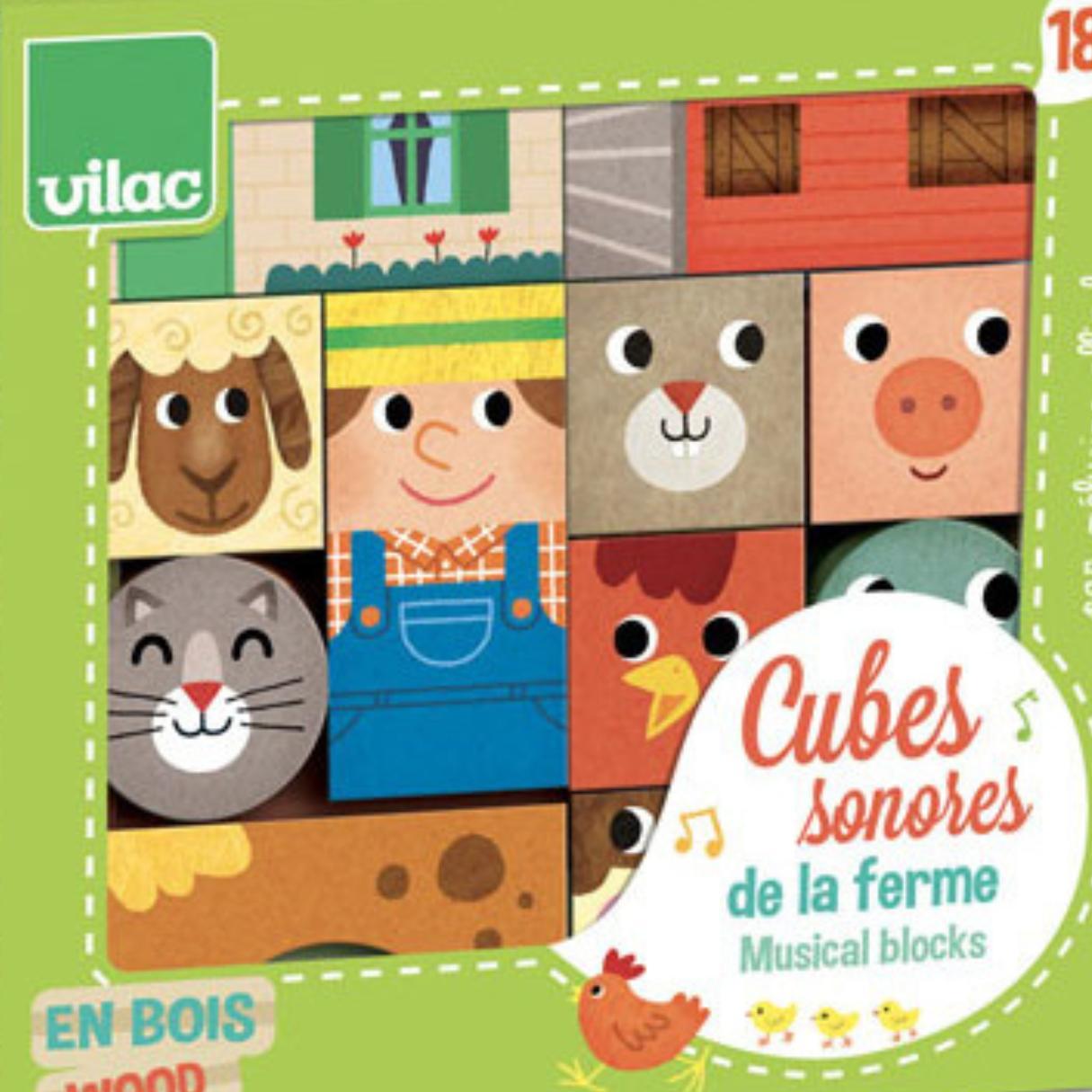 Cubes sonores de la ferme