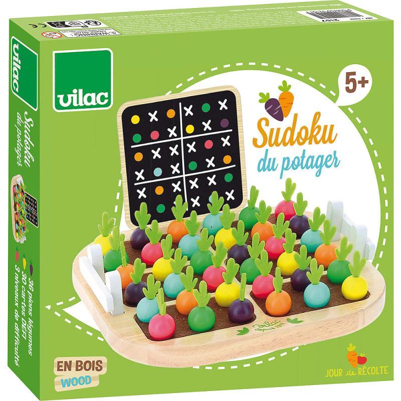 Vilac - Jeu de société Sudoku des Légumes