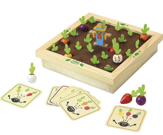 Jeu mémo en bois Mémotager jour de récolte - à partir de 3 ans