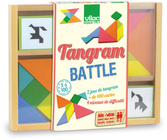 Tangram bataille - à partir de 5 ans