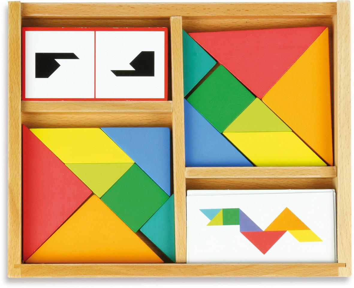 Tangram bataille - à partir de 5 ans