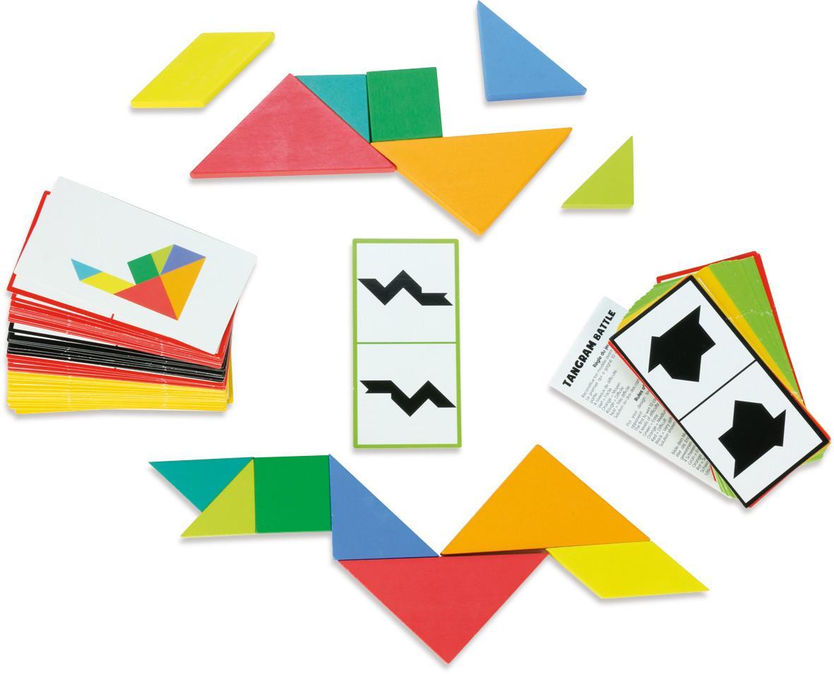 Tangram bataille - à partir de 5 ans