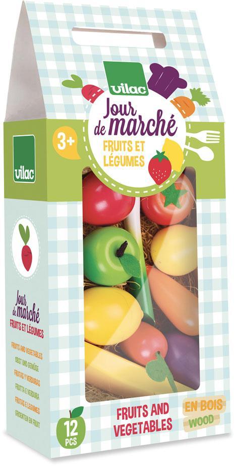 Set de fruits et légumes - Jour de marché