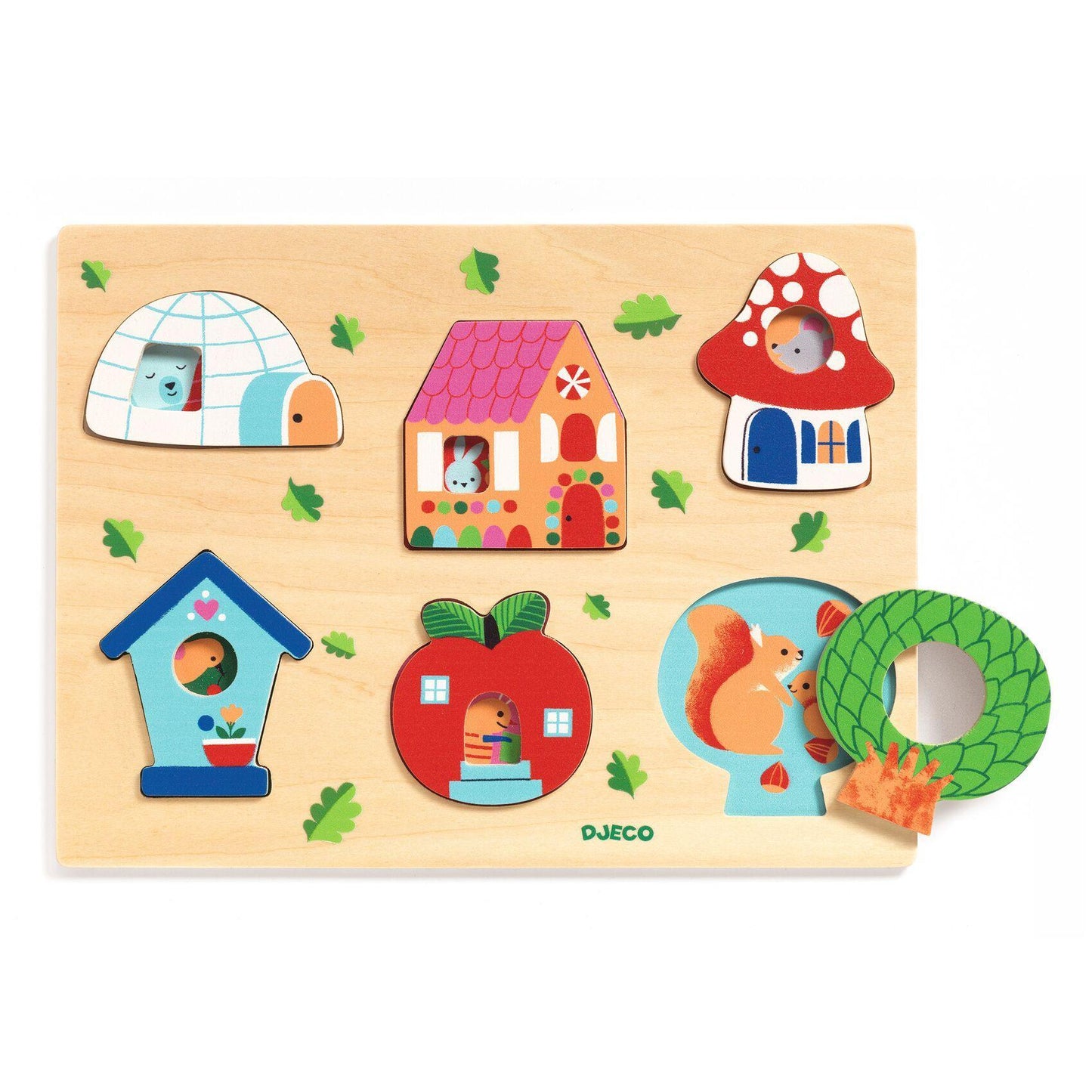 Puzzle en bois - Coucou-house