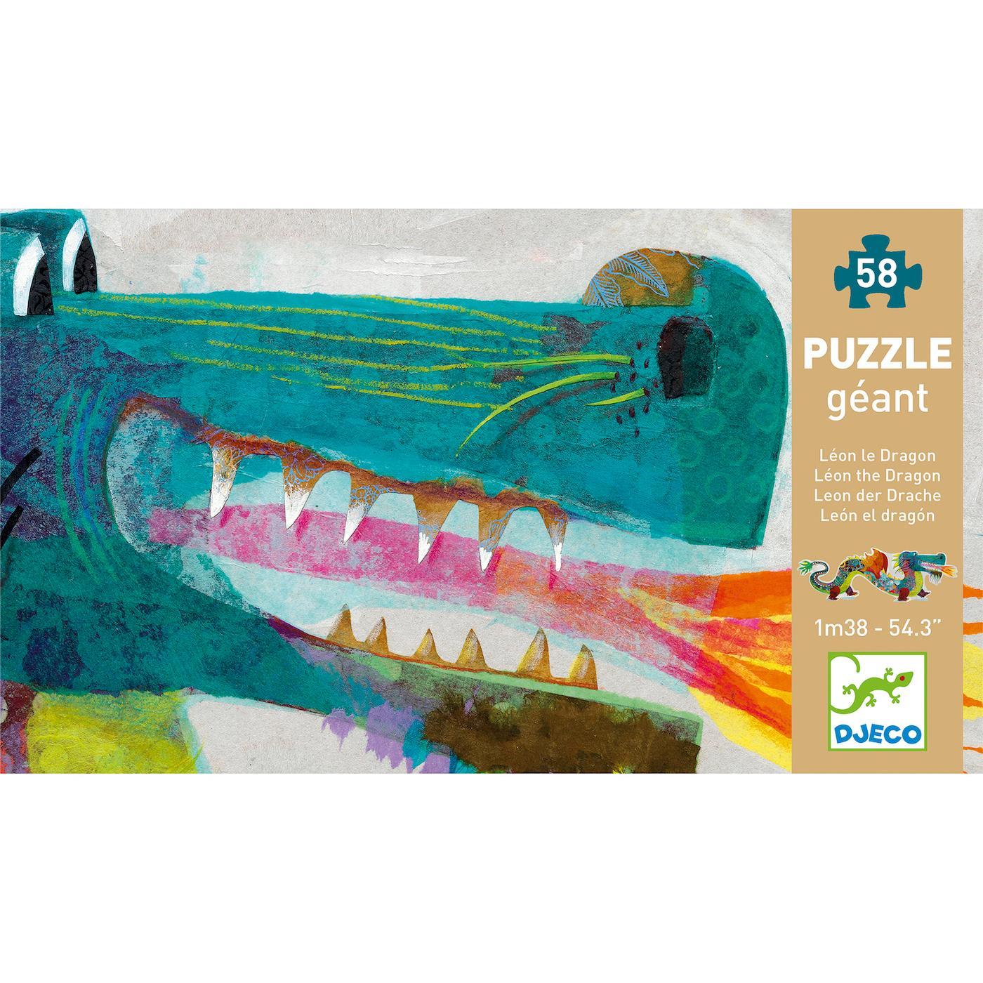 Puzzle géant - Léon le dragon