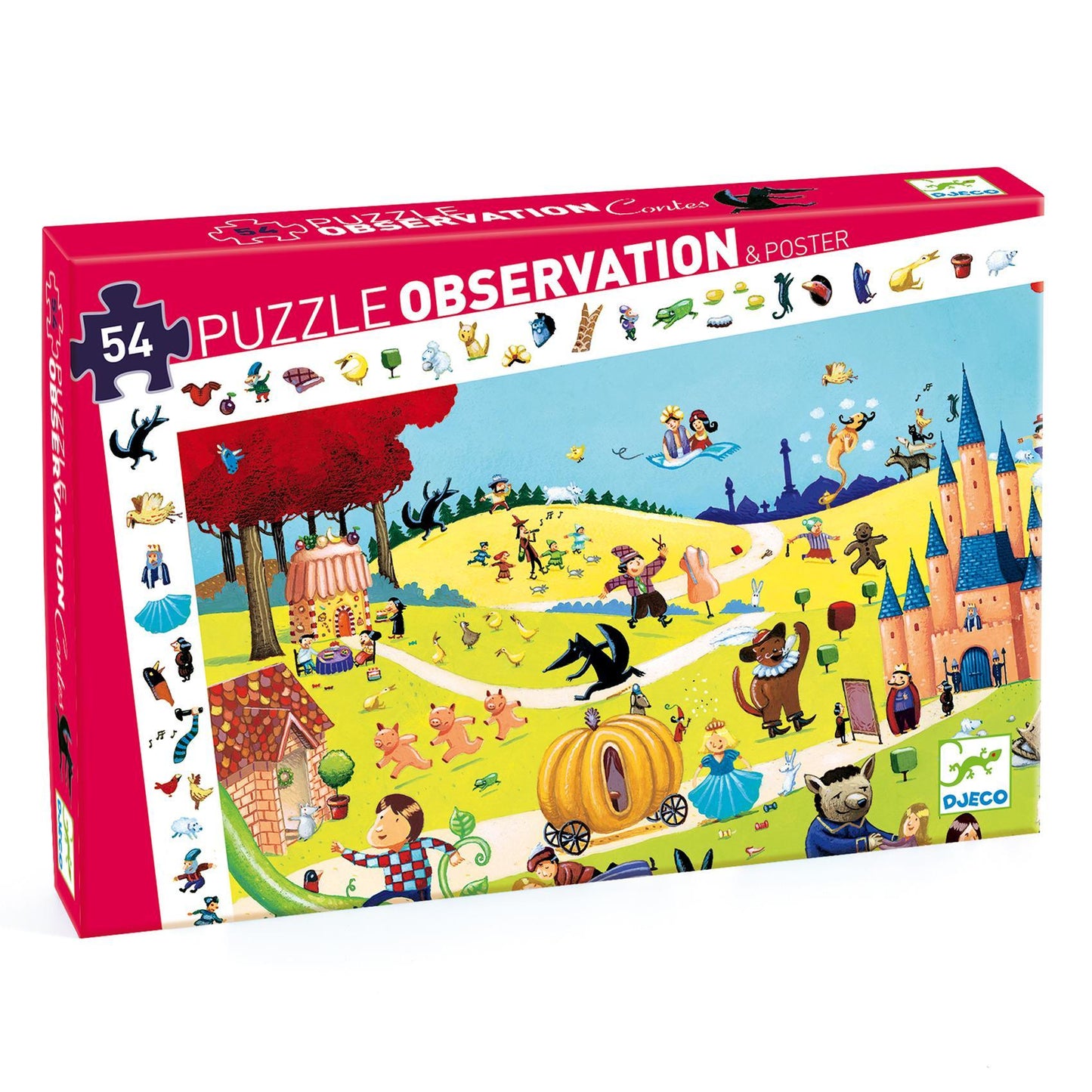 Puzzle découverte - Les contes - 54 pcs