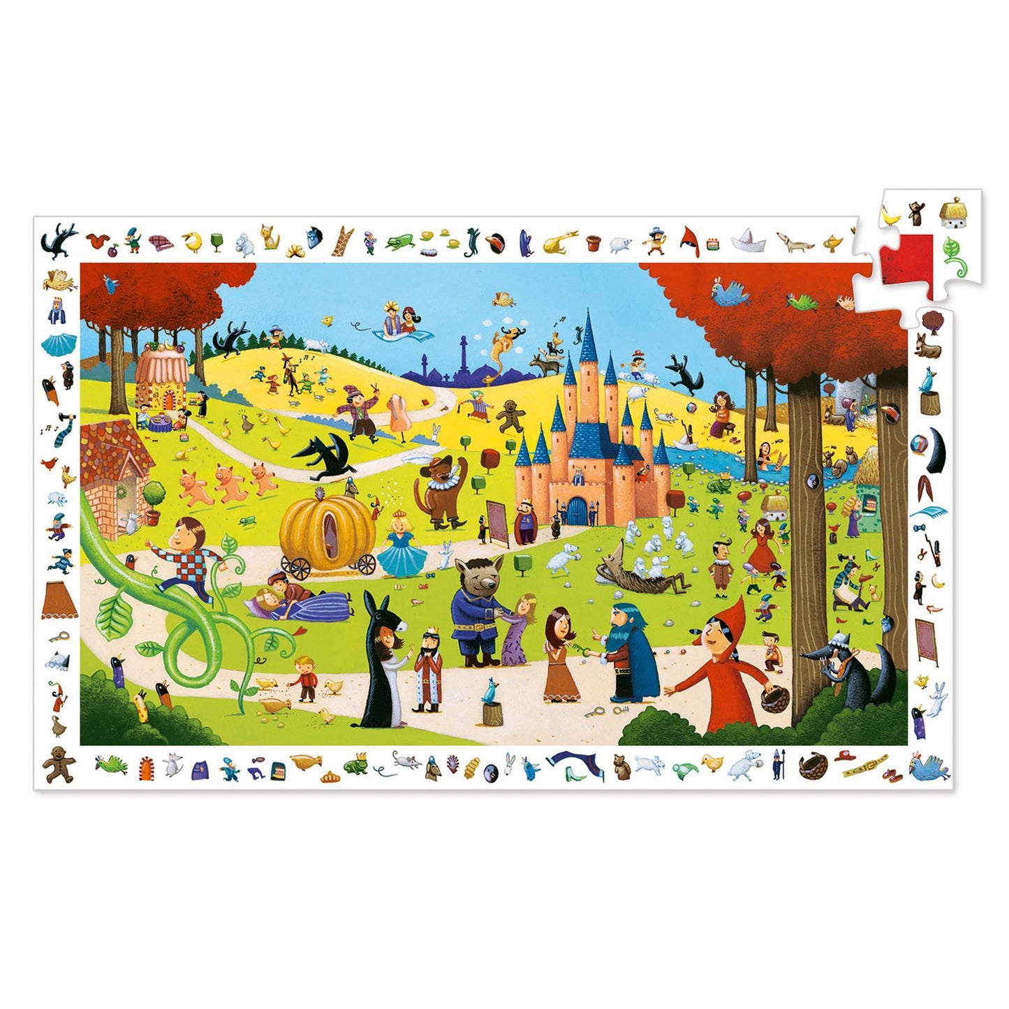 Puzzle découverte - Les contes - 54 pcs