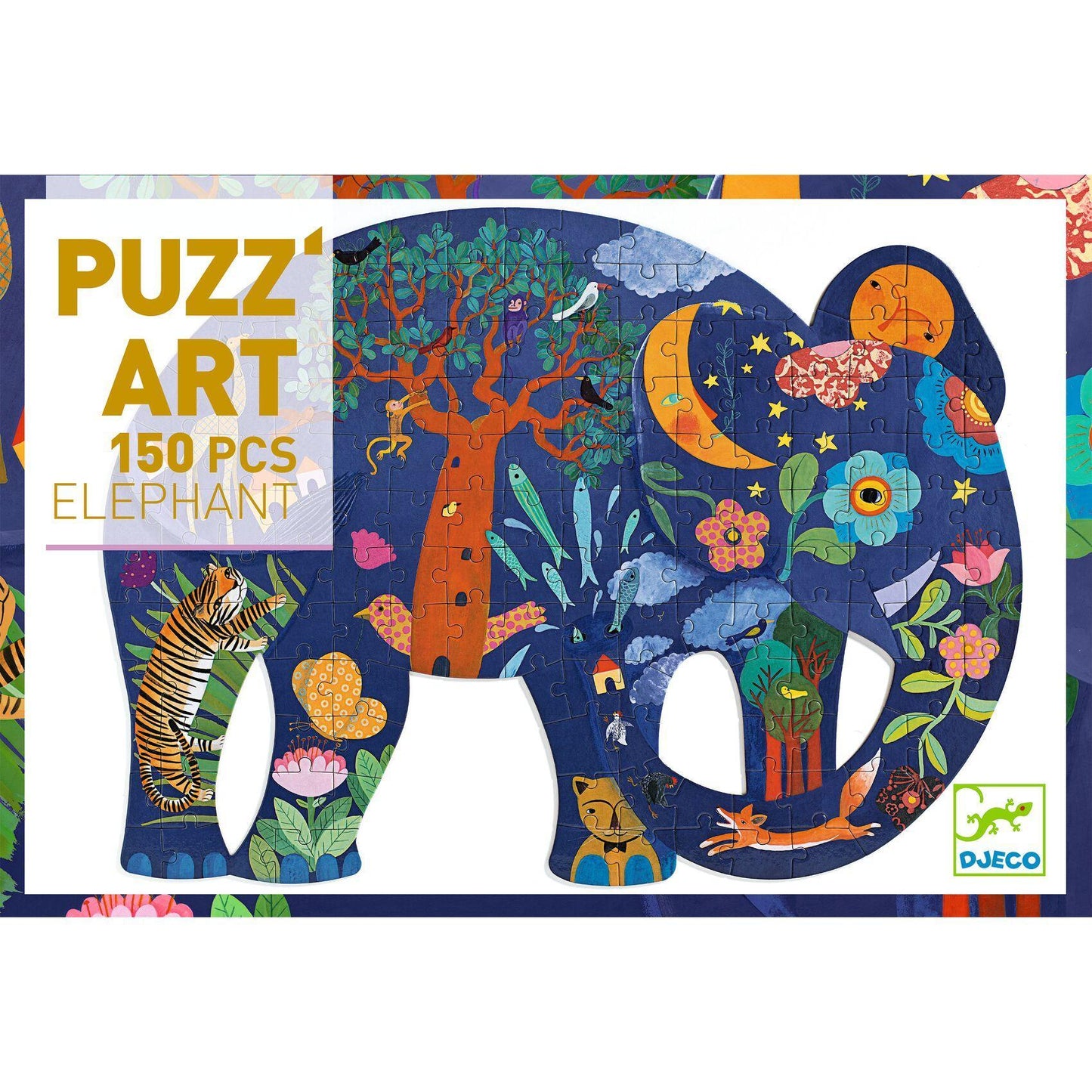 Puzz'Art - Eléphant - 150 pcs - FSC MIX