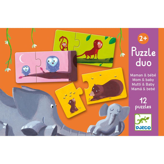 Puzzle duo maman et bébé - à partir de 2 ans