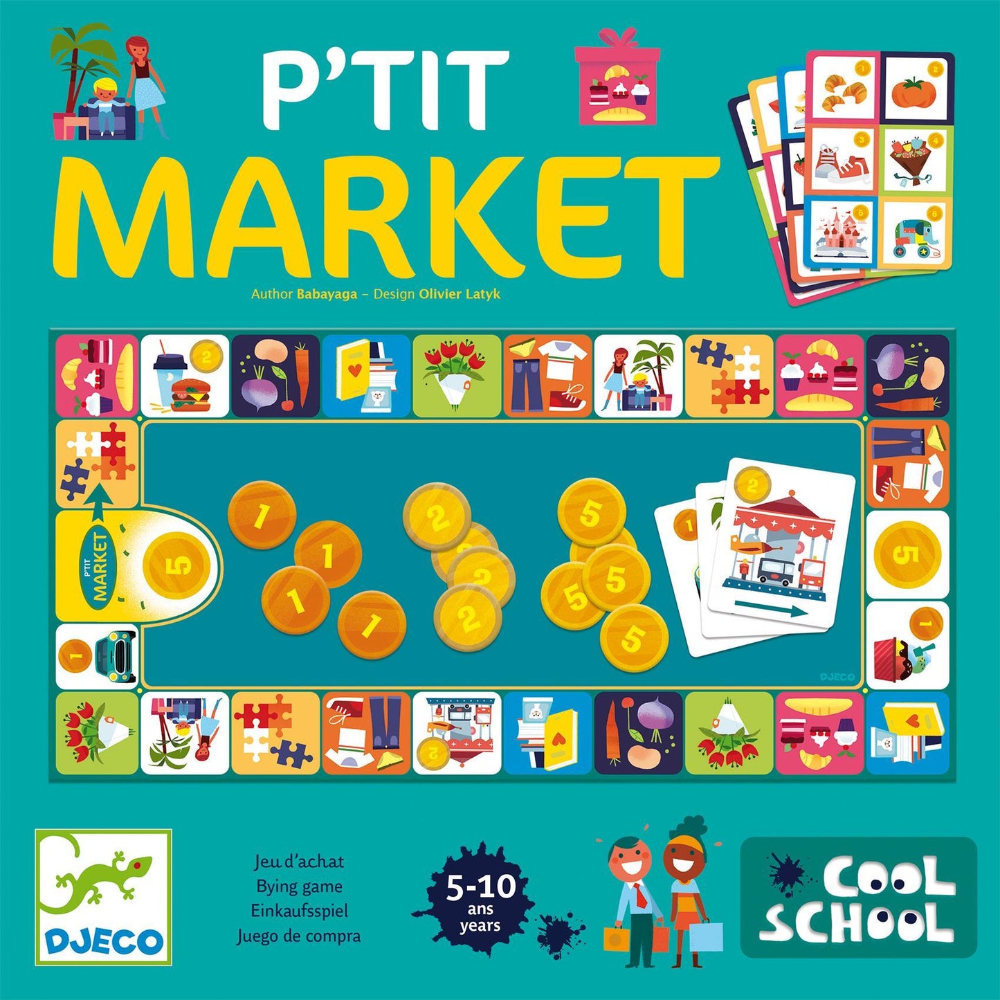 Jeu d'achat - P'tit Market