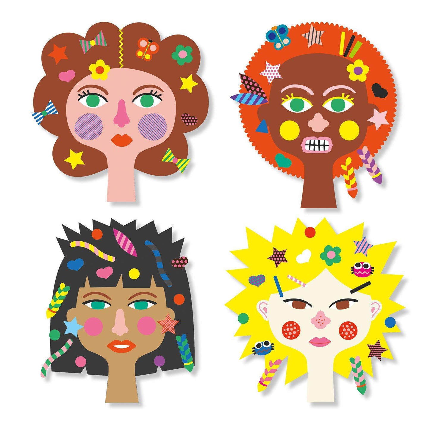 Stickers pour les petits - Coiffeur