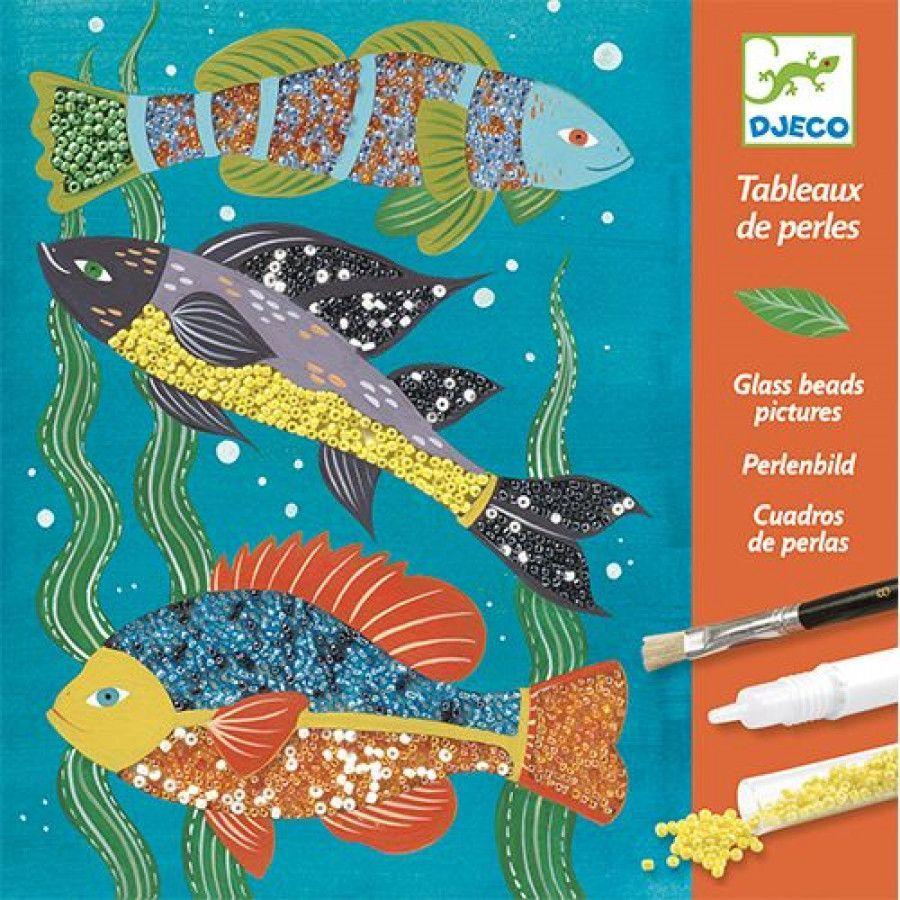 Tableau de perles - Zoologie