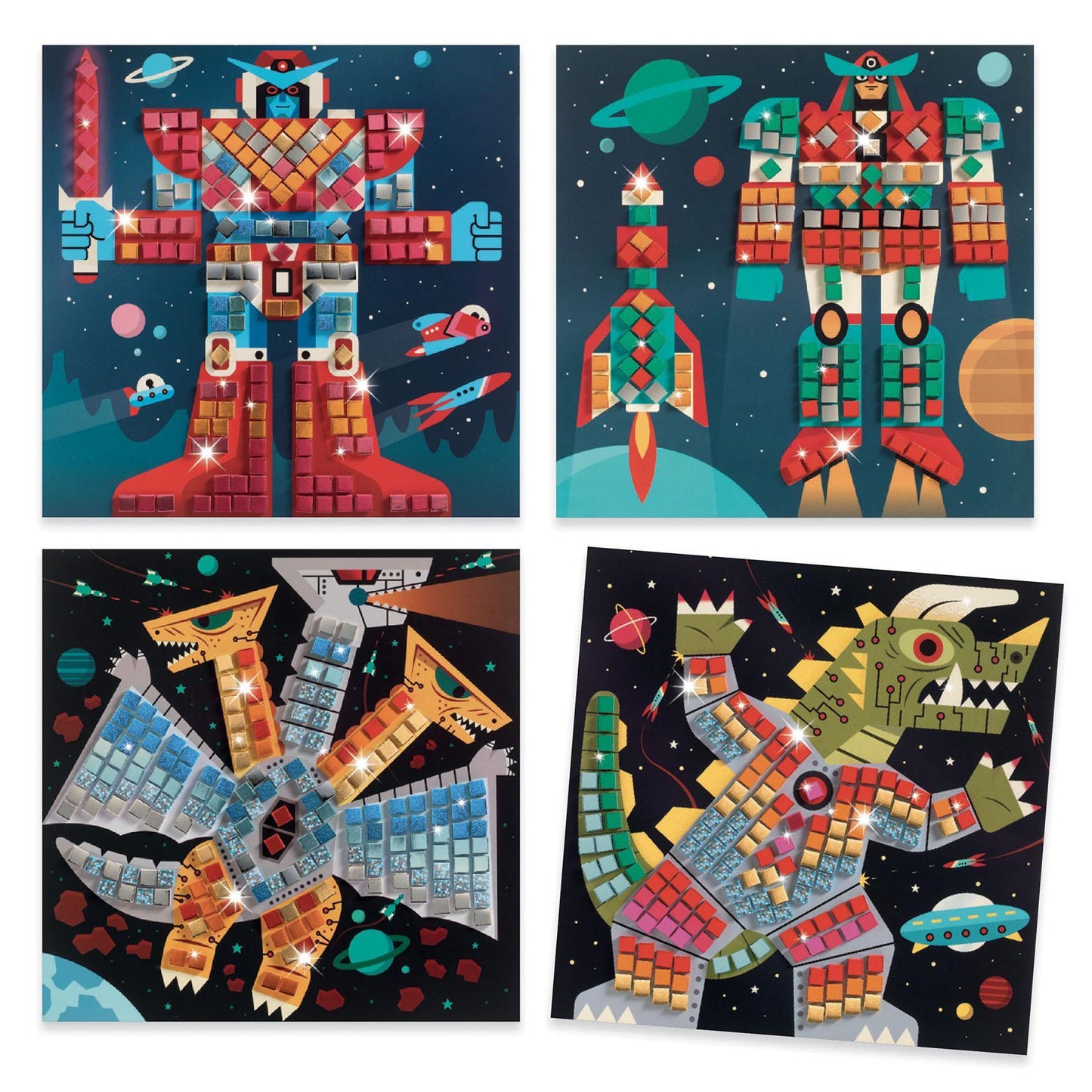 Coffret mosaïques - Space battle