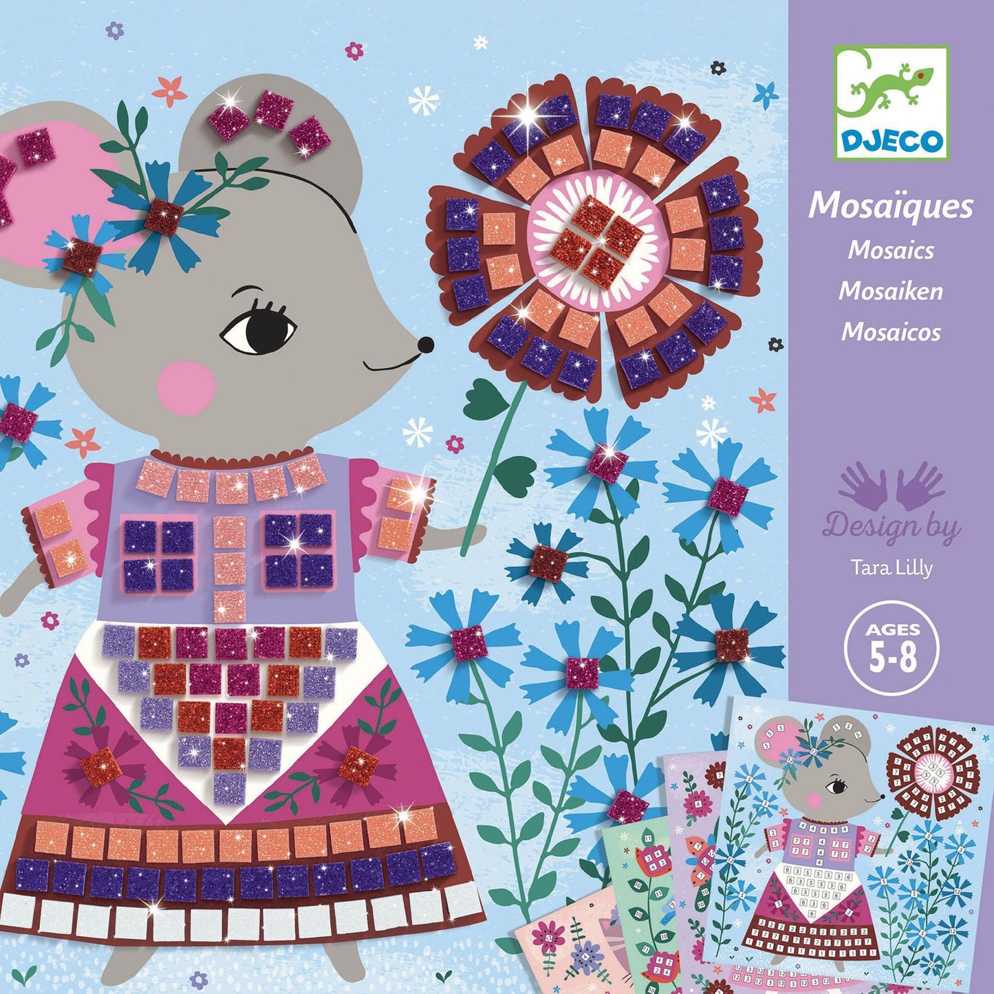 Coffret mosaïques - Lovely pets