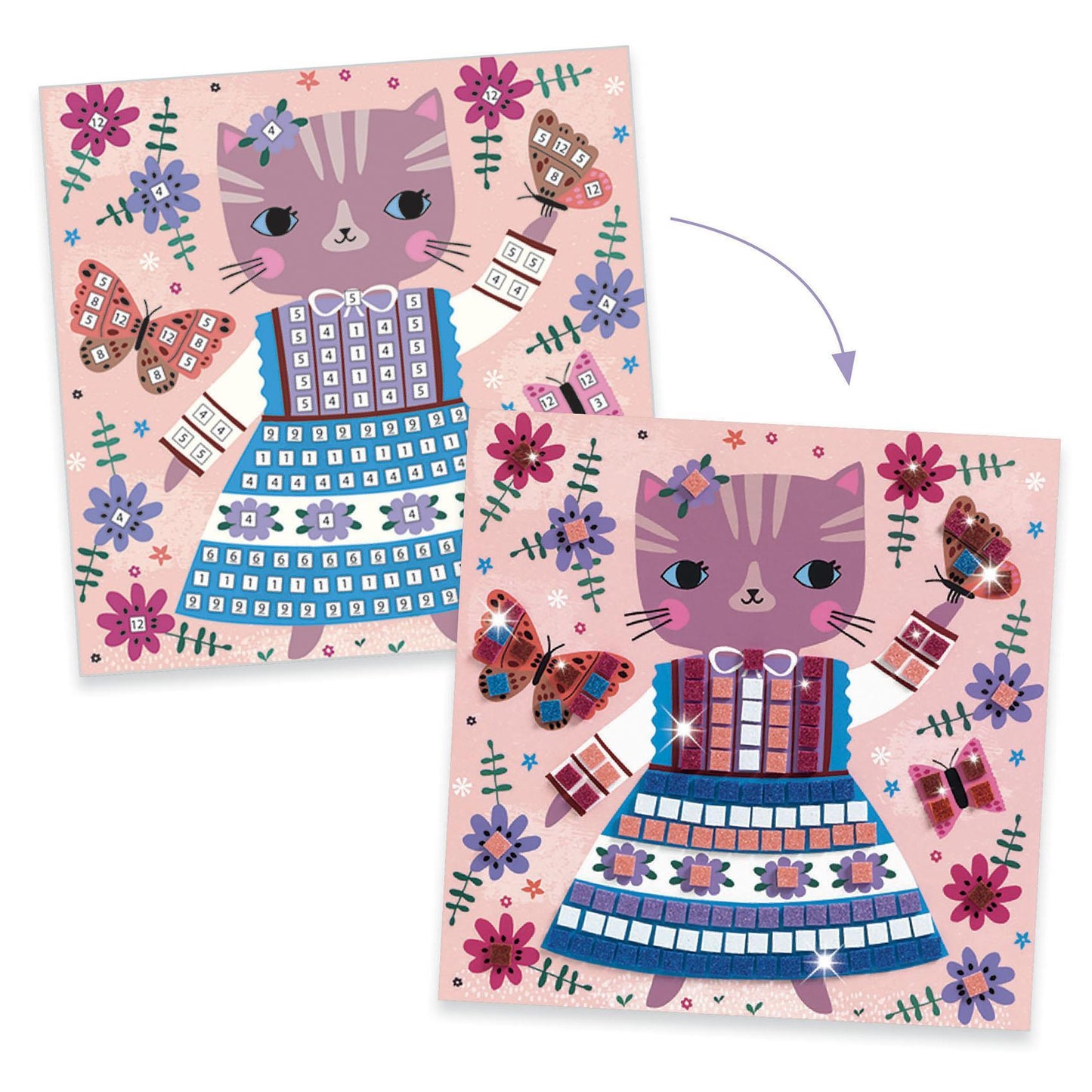 Coffret mosaïques - Lovely pets