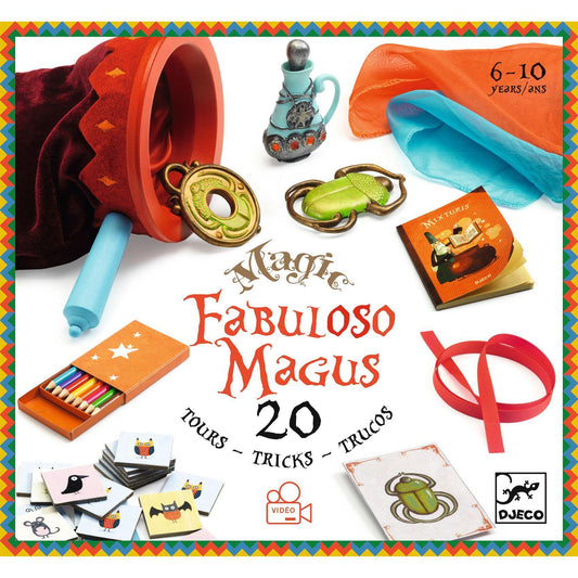 Magie - Fabuloso magus - Coffret 20 tours de magie