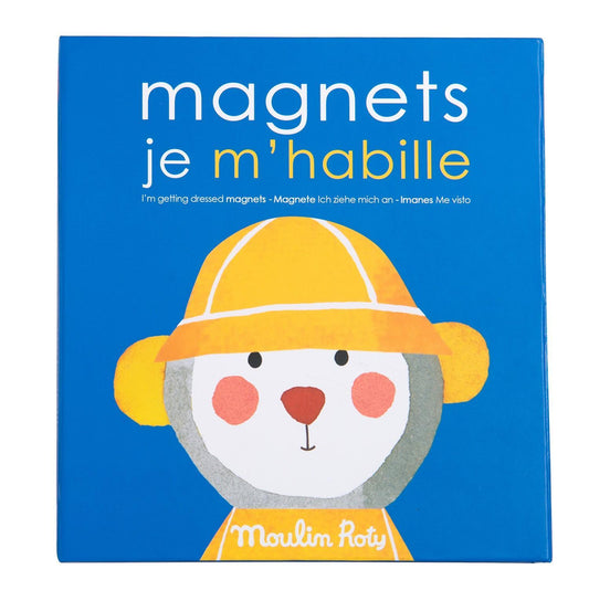 Jeu magnétique je m'habille - Les popipop