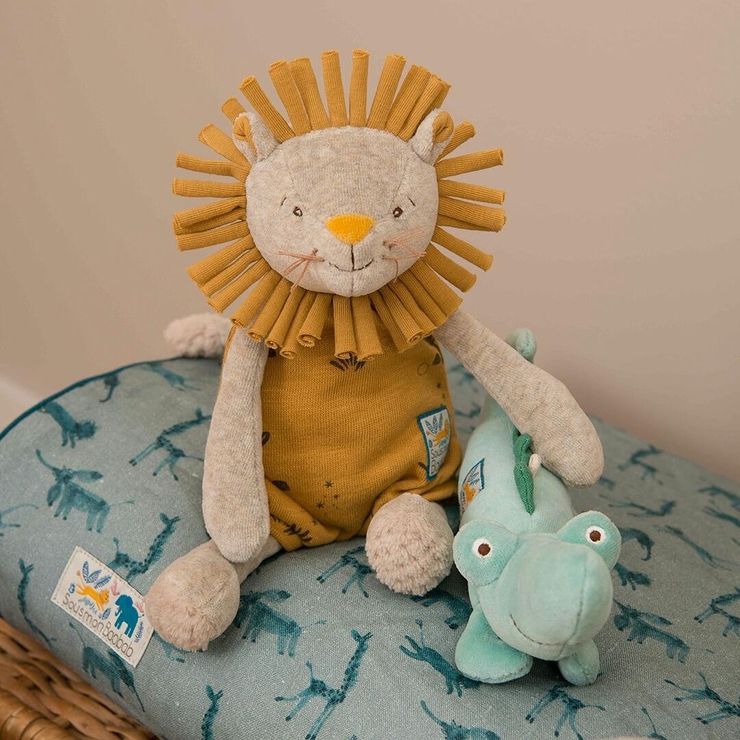 Peluche musicale Lion - Sous mon baobab