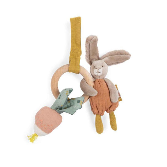 Hochet anneau Lapin - Trois petits lapins