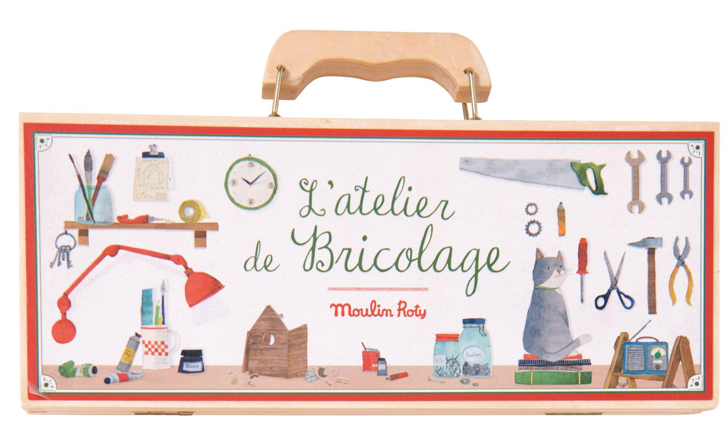 Petite valise bricolage - 6 outils