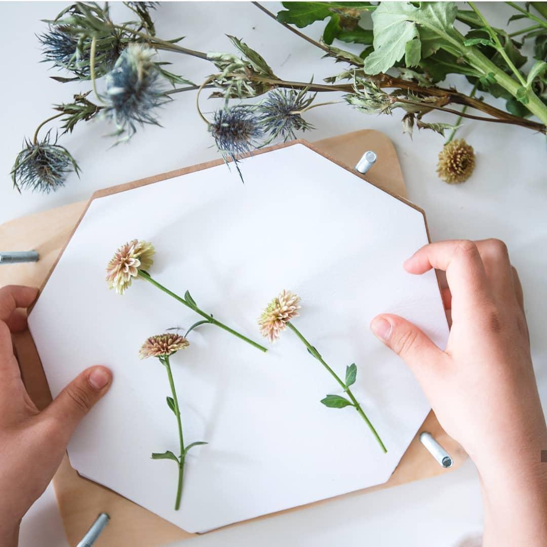 La presse à fleurs - Le Jardin du Moulin