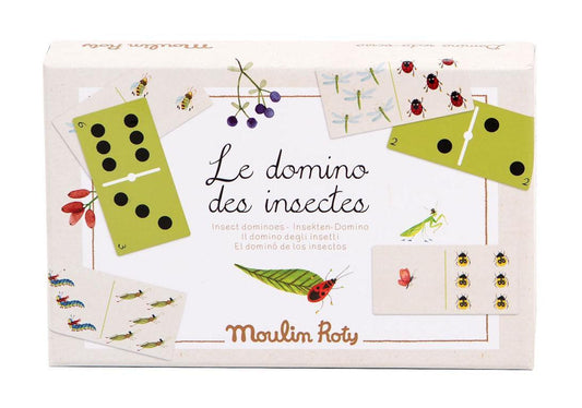 Le domino des insectes - Le Jardin du Moulin