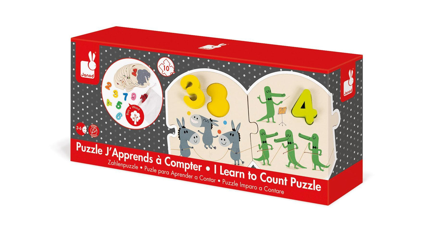 Puzzle - J'apprends à compter (20 pcs)