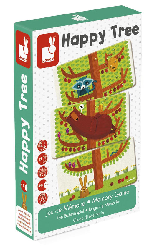 Jeu de memoire Happy Tree - à partir de 4 ans *