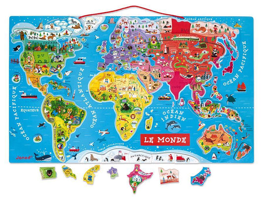 Puzzle - Monde Magnétique (92 pcs)