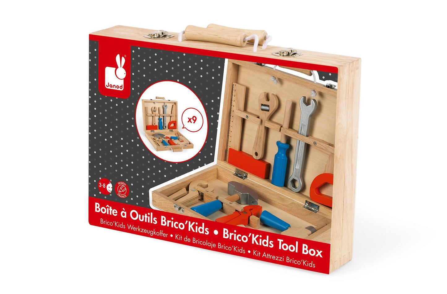 Boîte à outils Brico'Kids