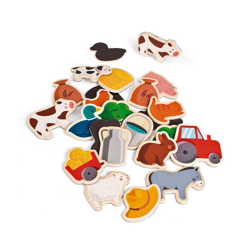 Magnets - Ferme (24 pcs)