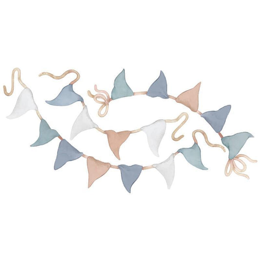 Sticker spécifique - Pennant Garlands (Blue) - Lilipinso